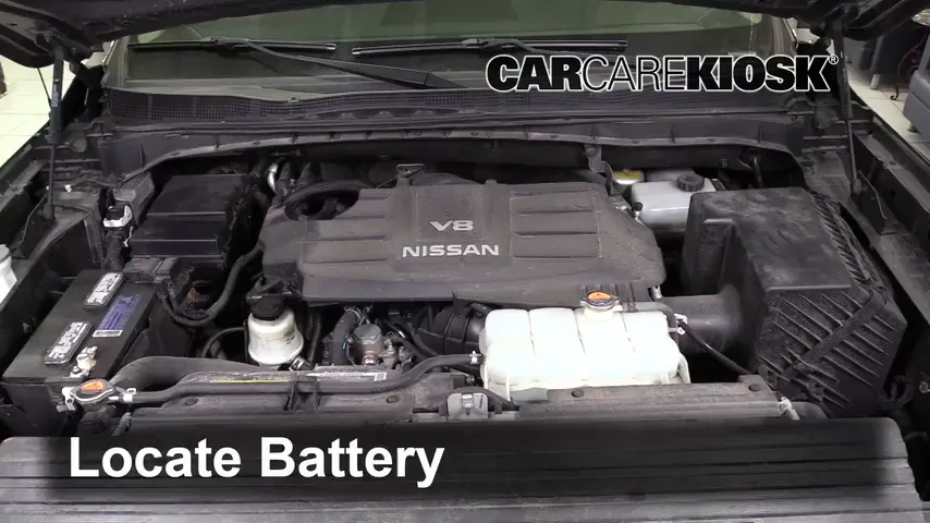 2017 Nissan Titan XD SL 5.6L V8 Battery